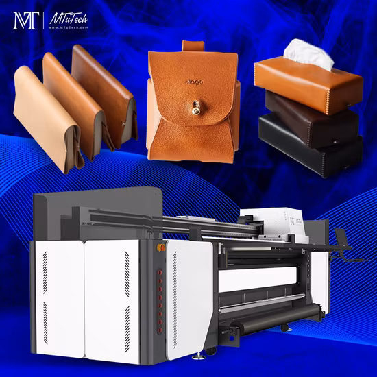 Impresora UV de cama plana de vidrio/cerámica/plástico de formato ancho de inyección de tinta digital rápida industrial de fábrica